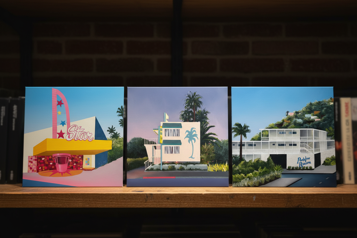 Vinyl Shelf - Intermission, San Pablo Bay, Portofino Riviera
